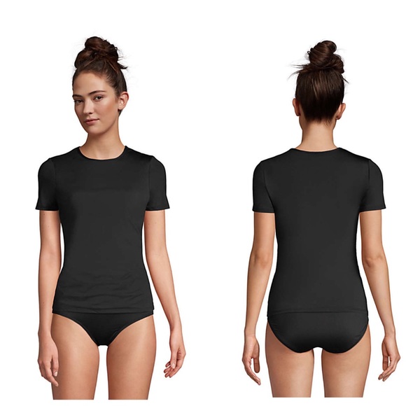 short sleeve tankini tops